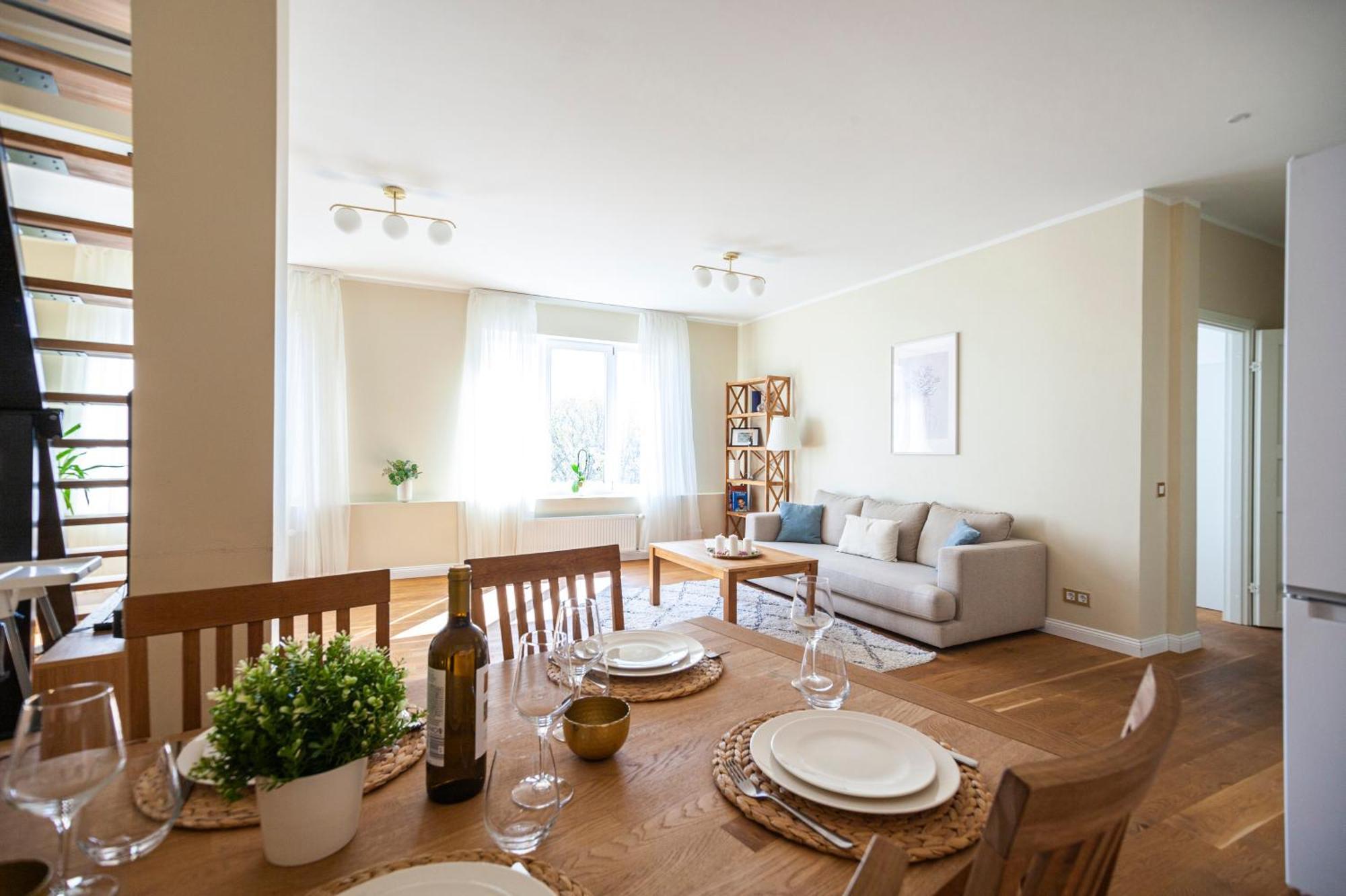 Luxury 2-Floor Apartment With Sauna And Balcony 탈린 외부 사진